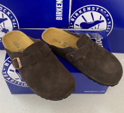 Mocha brown/cow suede